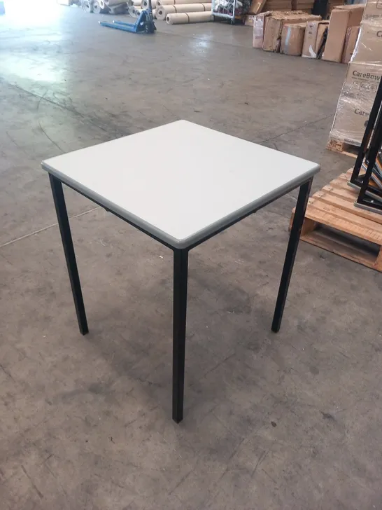 60CM X 60CM GREY SQUARE TABLE