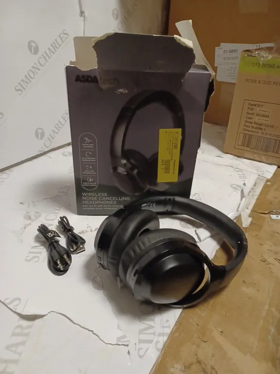 ASDA TECH WIRELESS NOISE CANCELLING HEADPHONES