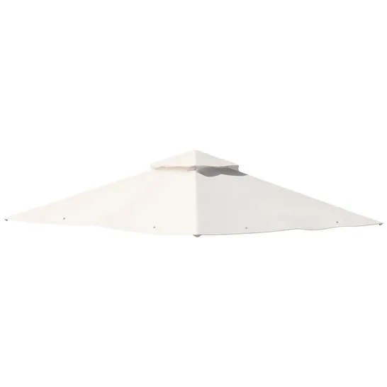 OUTSUNNY BEIGE POLYESTER ROOF FOR GAZEBO 