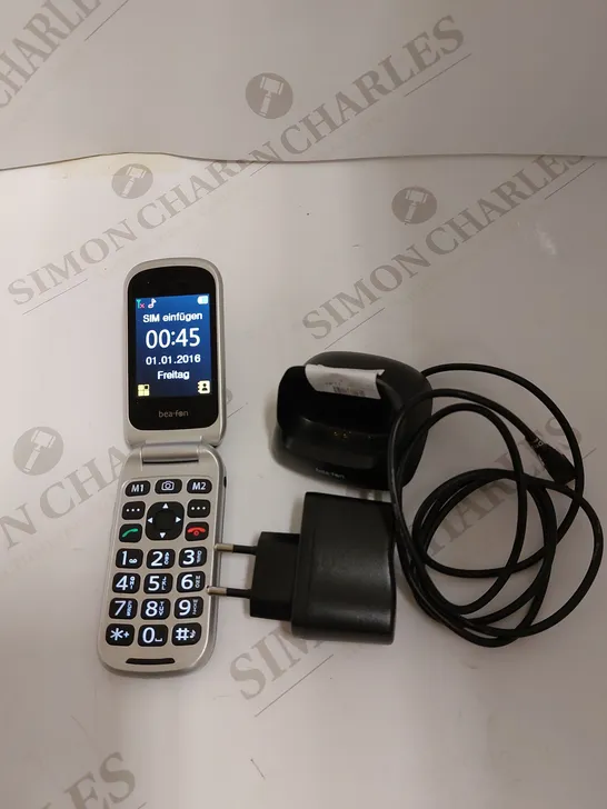 BOXED BEAFON SL580 FLIP MOBILE PHONE 