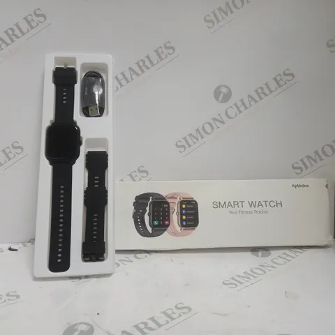 BOXED SMART WATCH IN BLACK