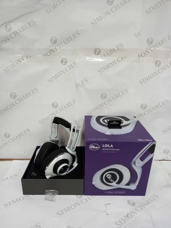 BOXED LOLA SEALED OVER-EAR HIGH FIDELITY HEADPHONES