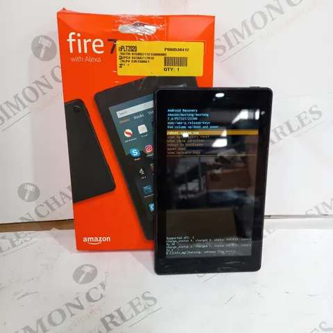 FIRE 7 WITH ALEXA 16GB BLACK