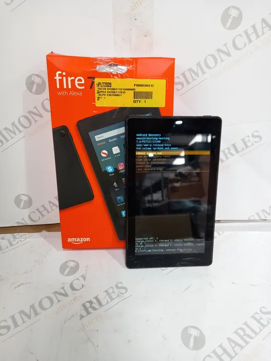 FIRE 7 WITH ALEXA 16GB BLACK