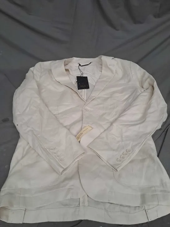 PERCIVAL TAILORED LINEN BLAZER SIZE 38