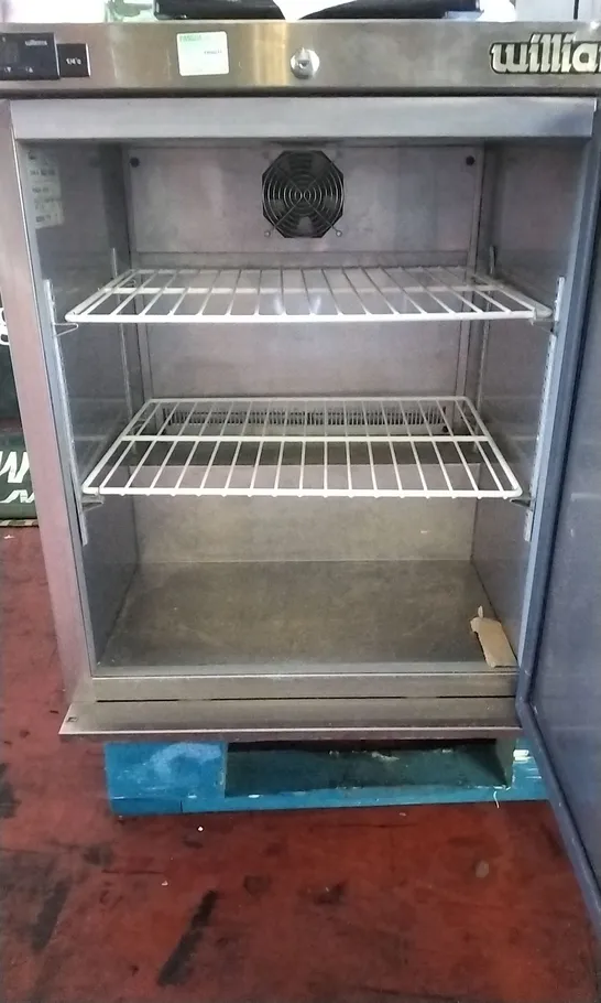 WILLIAMS HA135SS UNDER COUNTER COMMERCIAL FRIDGE