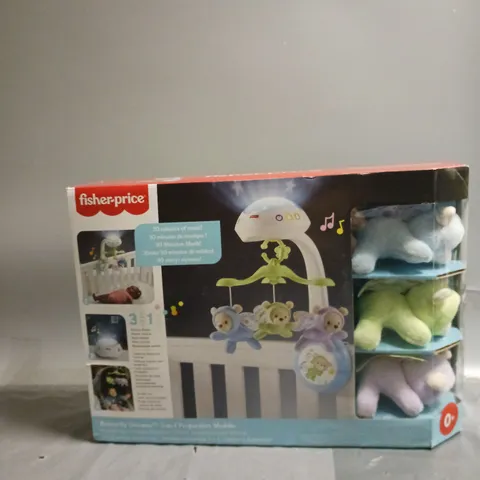 BOXED FISHER-PRICE BUTTERFLY DREAMS 3-IN-1 PROJECTION MOBILE 