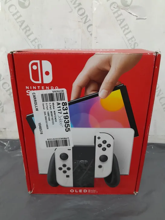 BOXED NINTENDO SWITCH OLED IN WHITE