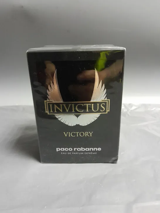 BOXED AND SEALED INVICTUS VICTORY PACO RABANNE EAU DE PARFUM EXTREME 100ML