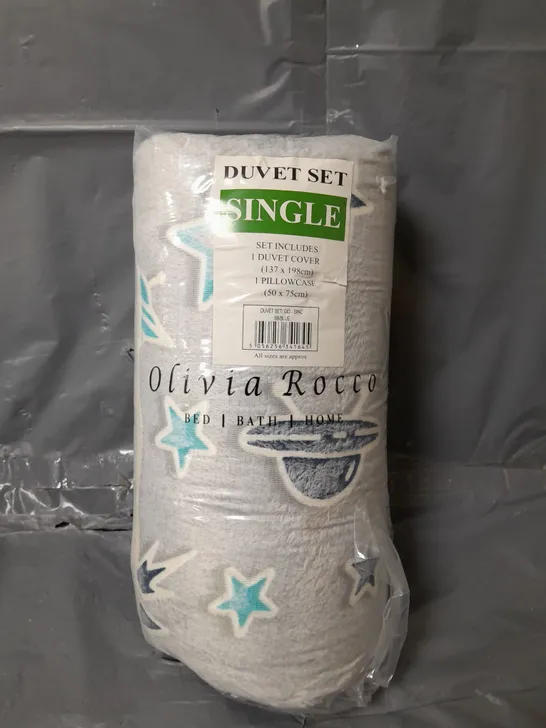 OLIVIA ROCCO DUVET SET SINGLE 