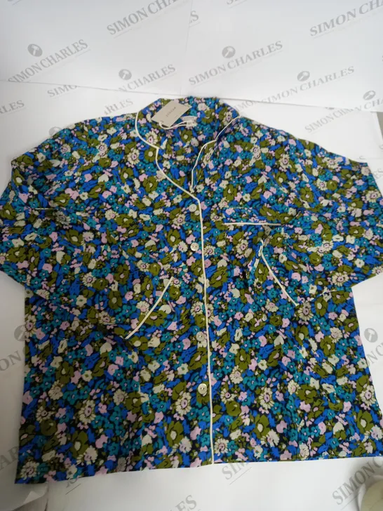 JIGSAW VINTAGE FLORAL PYJAMAS SIZE M