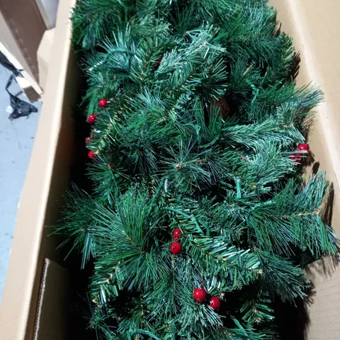 BOXED 7FT BROOKFIELD PRE-LIT PINE CHRISTMAS TREE - COLLECTION ONLY