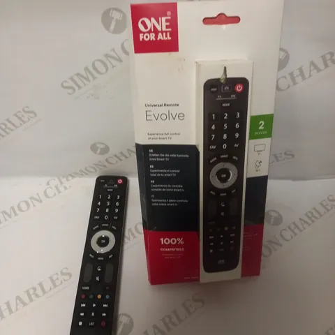 ONE FOR ALL EVOLVE UNIVERSAL REMOTE