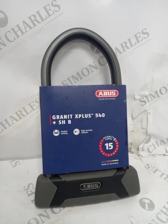 PACKAGED ABUS GRANIT XPLUS 540 U-LOCK