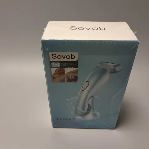 BOXED AND SEALED SOVOB WOMENS WET & DRY ELECTRIC SHAVER