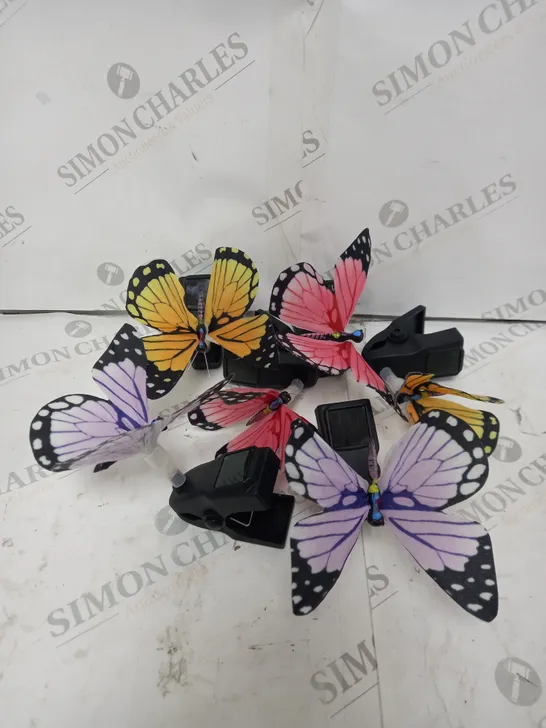 LUXFORM SOLAR 6-SET FIBER BUTTERFLY WITH CLIP 