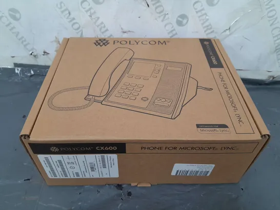 BOXED POLYCOM CX600 TELEPHONE