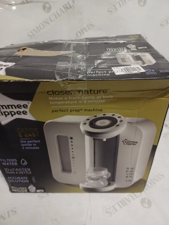 TOMMEE TIPPEE CLOSER TO NATURE PERFECT PREP MACHINE - WHITE