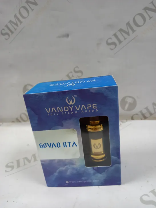 VANDY VAPE FULL STEAM AHEAD GOVAD RTA - GOLD 