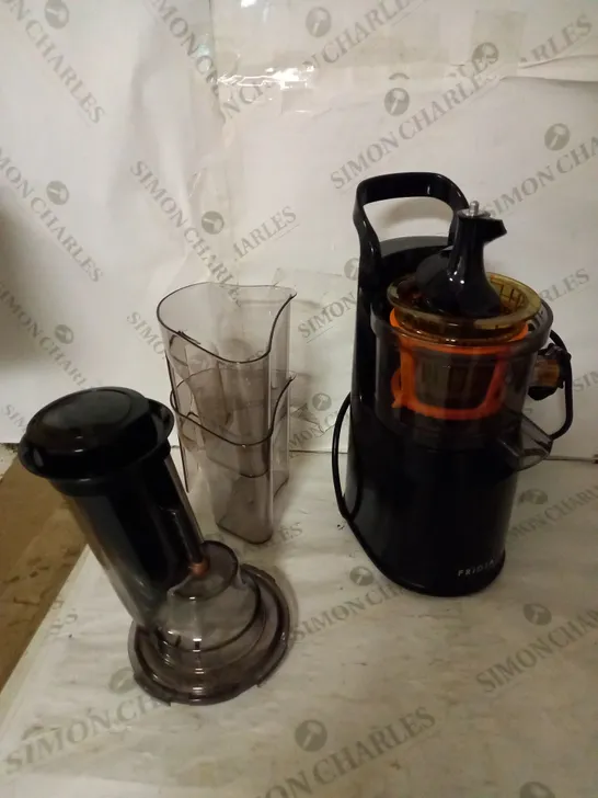 FRIDJA MASTICATING JUICER - BLACK (F1900)