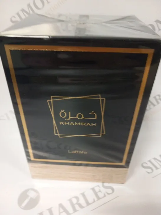 BOXED AND SEALED KHAMRAH LATTAFA EAU DE PARFUM 100ML