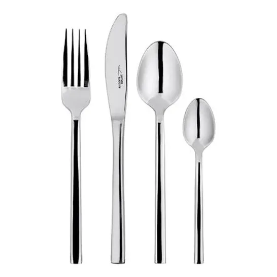 BOXED STELLAR JAMES MARTIN 24 PIECE STAINLESS STEEL CUTLERY SET