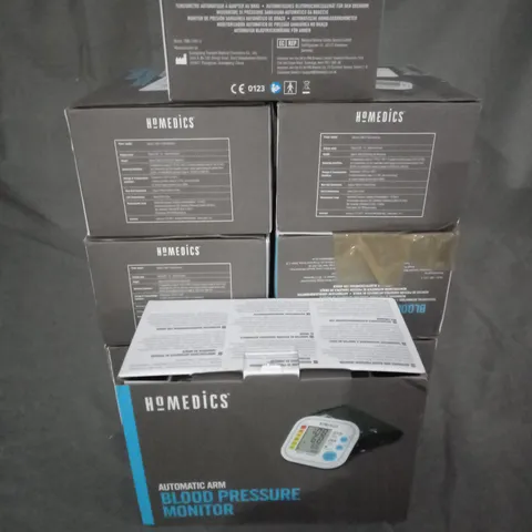 BOX OF 8 HOMEDICS BLOOD PRESSURE MONITORS