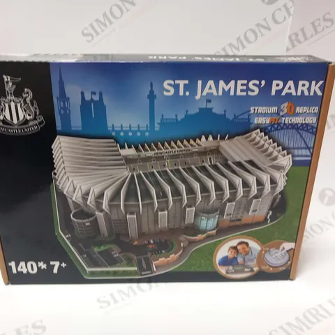 BOXED NEWCASTLE UNITED ST. JAMES PARK STADIUM 3D REPLICA
