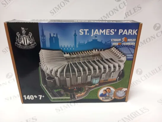 BOXED NEWCASTLE UNITED ST. JAMES PARK STADIUM 3D REPLICA