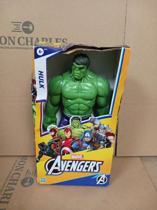 MARVEL AVENGERS TITAN HERO SERIES BLAST GEAR DELUXE HULK ACTION FIGURE RRP £18.99