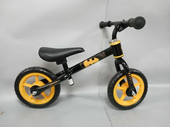 BATMAN BALANCE TRAINING BIKE RRP £54.99