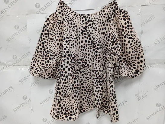 NOBODYS CHILD BERNIE BLOUSE IN CREAM - UK 10