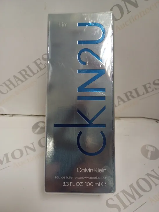 BOXED CALVIN KLEIN CKIN2U HIM EAU DE TOILETTE 100ML