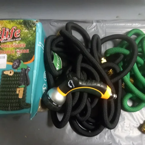 LOT OF 3 ASSORTED GARDEN HOSES