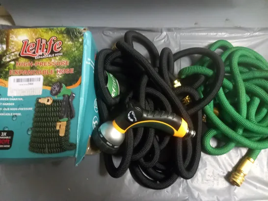 LOT OF 3 ASSORTED GARDEN HOSES