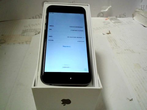 BOXED APPLE IPHONE 6 (A1549) SMARTPHONE - CAPACITY UNKNOWN