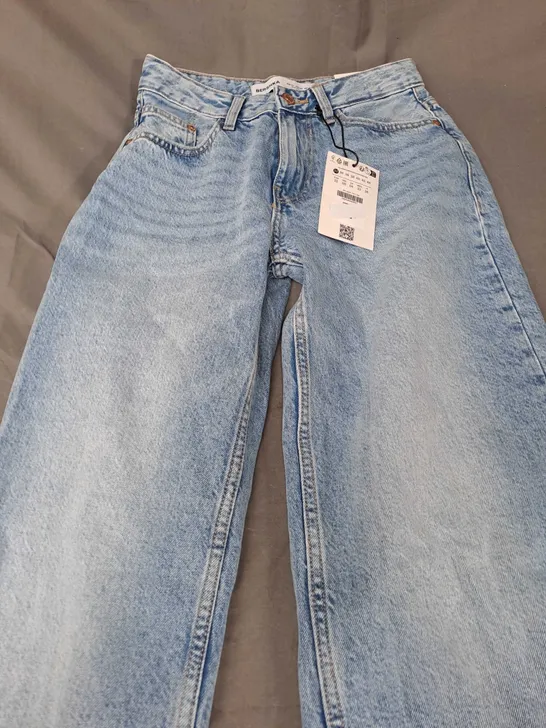 BERSHKA 32" WIDE LEG JEANS 