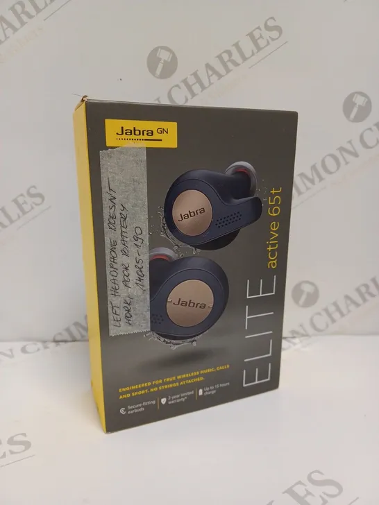 BOXED JABRA ELITE ACTIVE 65T EARBUDS 