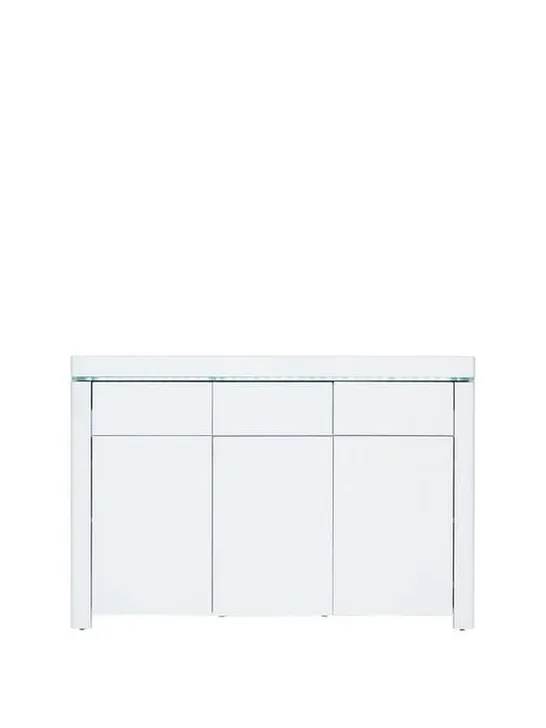 BOXED GRADE 1 ATLANTIC WHITE LARGE SIDEBOARD (1 BOX) RRP £334.99