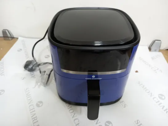 COOK'S ESSENTIALS 4L AIR FRYER IN NAVY