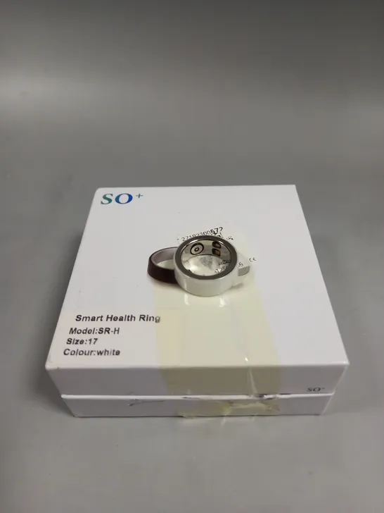 BOXED SO+ SR-H SMART HEALTH RING 