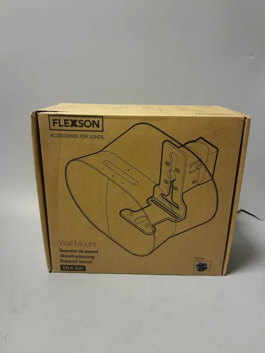 BOXED FLEXSON WALL MOUNT ERA300 - SINGLE IN BLACK