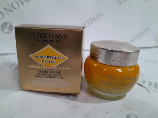 L'OCCITANE IMMORTELLE DIVINE FACE CREAM 50 ML