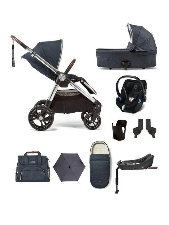 BOXED MAMAS & PAPAS OCARRO PUSHCHAIR - NAVY FLANNEL (5 BOXES) RRP £1280