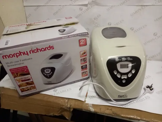 MORPHY RICHARDS FASTBAKE BREADMAKER