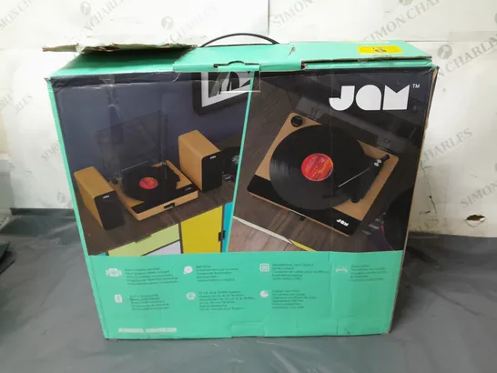 BOXED JAM BLUETOOTH SOUND STREAM+ TURNTABLE