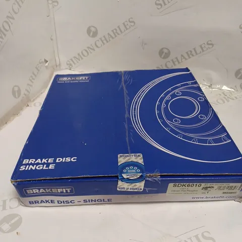 BOXED SEALED BRAKEFIT SDK6010 V257-4 SINGLE BRAKE DISK - CITROEN/FIAT/PEUGEOT