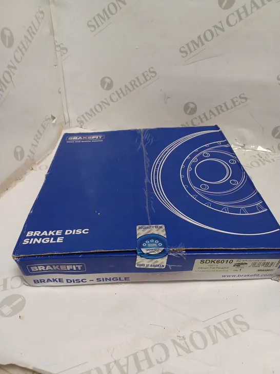 BOXED SEALED BRAKEFIT SDK6010 V257-4 SINGLE BRAKE DISK - CITROEN/FIAT/PEUGEOT