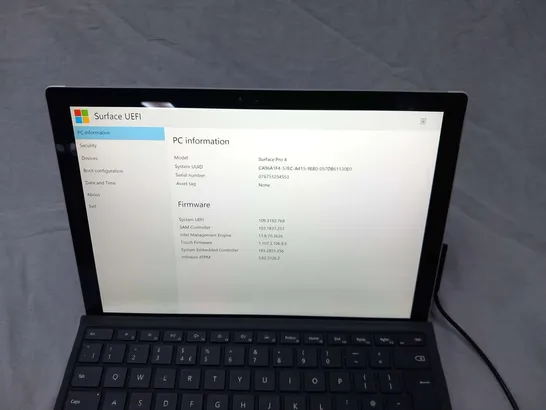 MICROSOFT SURFACE PRO 4 128GB