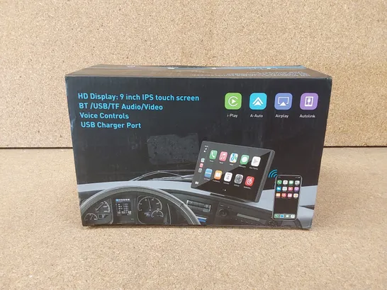 BOXED CARPURIDE HD 9INCH DISPLAY TOUCH SCREEN VIDEO/AUDIO 